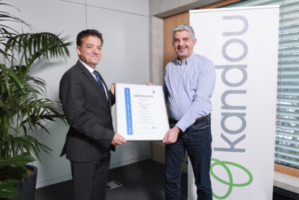 Kandou Receives ISO 9001 Certification